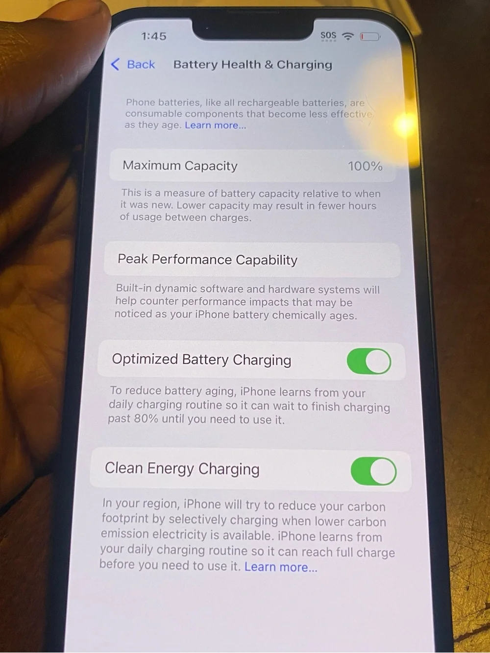 Apple iPhone - Navy Blue Dual Camera Smartphone